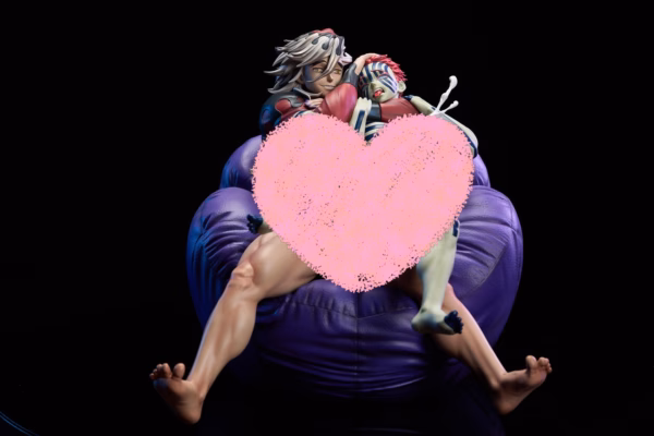 Kimetsu no Yaiba Bundle Studio Douma x Akaza Resin Statue 1