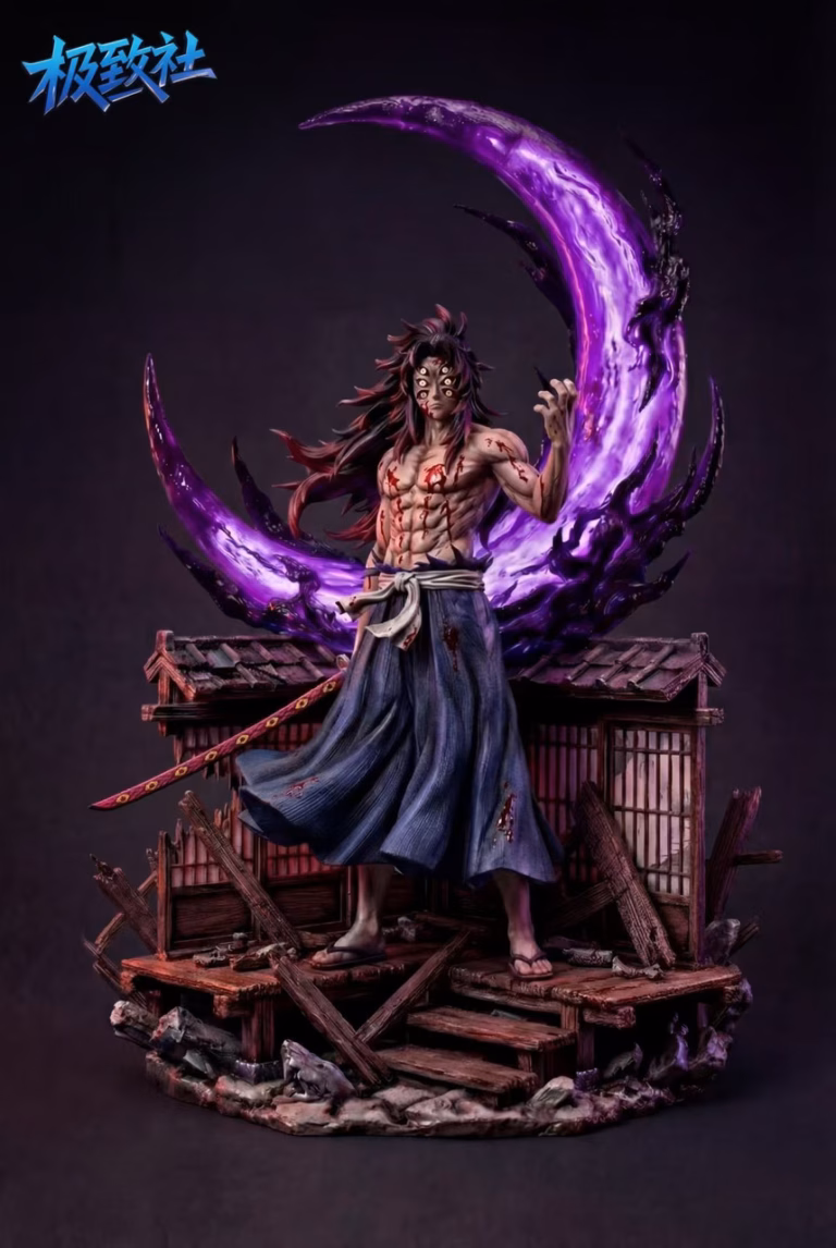 Kimetsu no Yaiba JiZhiShe Studio Kokushibo Resin Statue