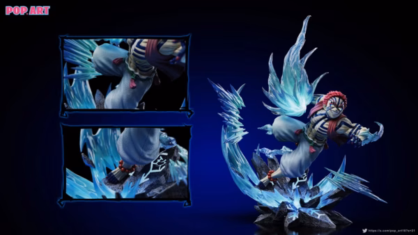 Kimetsu no Yaiba POP ART Studio Akaza Resin Statue 1