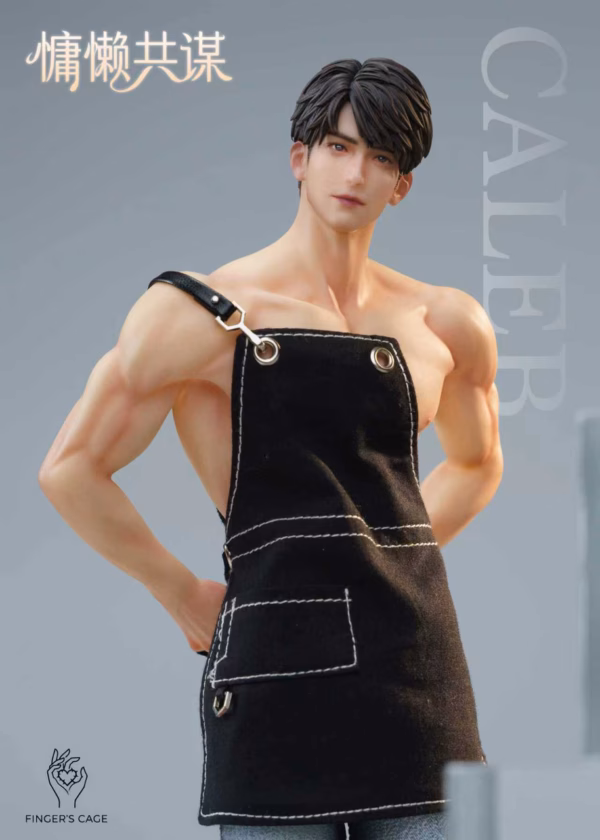 Love and Deep Space Fingers Cage Studio Caleb Resin Statue 2