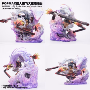 One Piece JacksDo Studio PopMax Luffy Snake Man Jet Culverin Base Resin Statue