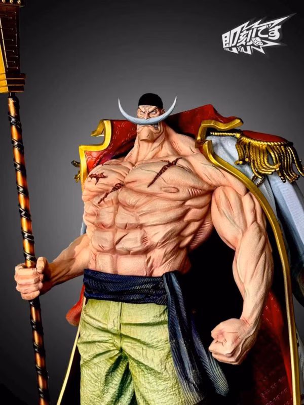 One Piece JiKe Studio Edward Newgate x WhiteBeard Resin Statue 5