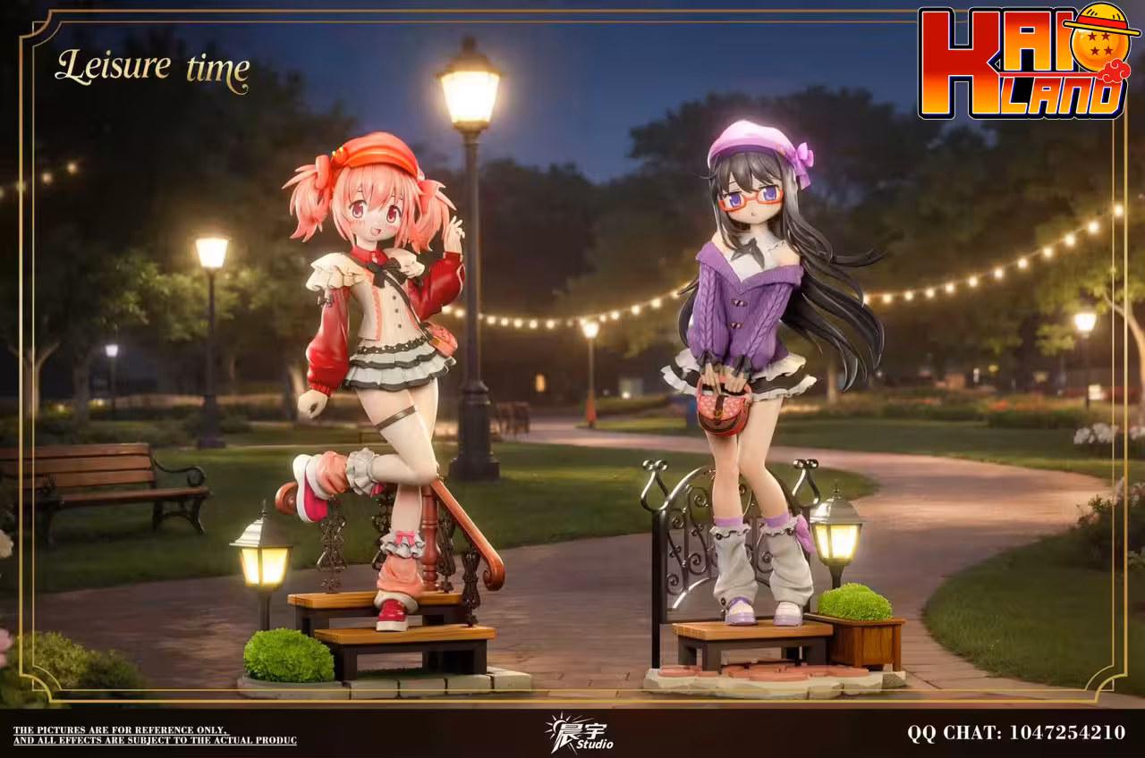 Puella Magi Madoka Magica ChenYu Studio Kaname Madoka x Akemi Homura Resin Statue