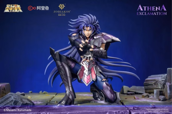Saint Seiya Zodiakos Studio Athena Exclamation Licensed Resin Statue 4