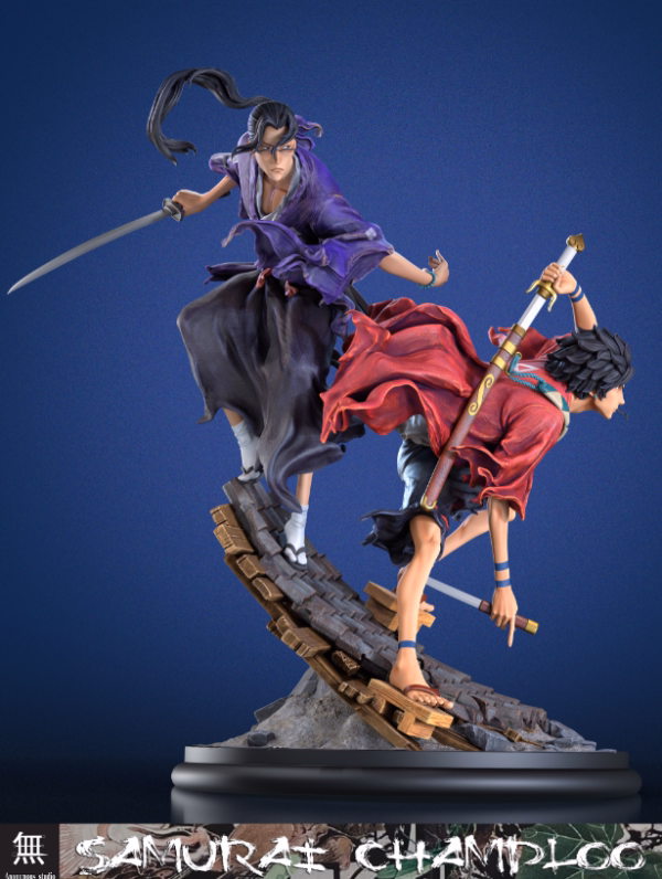 Samurai Champloo Anonymous Studio Samurai Champloo Mugen Resin Statue 1
