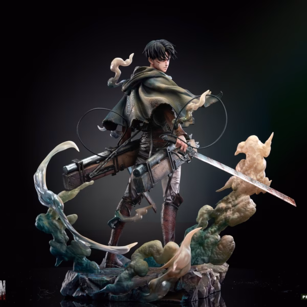 Scarlet Studio Levi Ackerman Resin Statue 5
