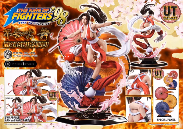 The King Of Fighters Prime 1 Studio Mai Shiranui Licensed Resin Statue 6