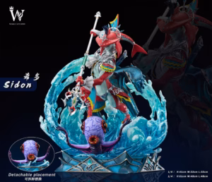 The Legend of Zelda Wake Studio Sidon Resin Statue