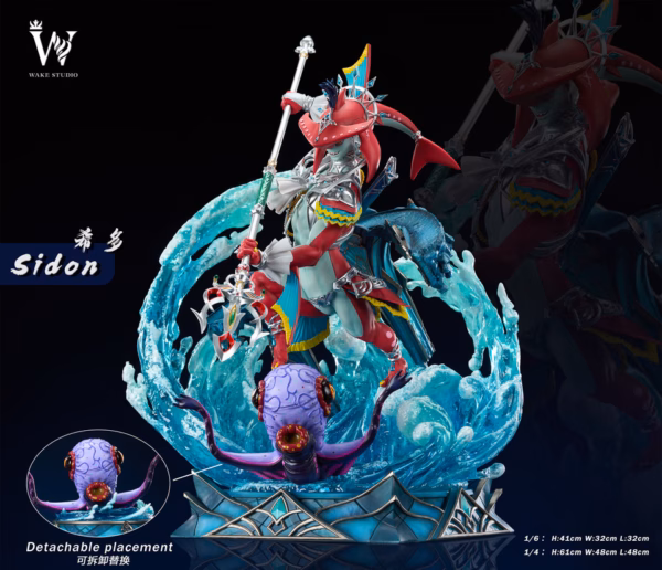 The Legend of Zelda Wake Studio Sidon Resin Statue 2