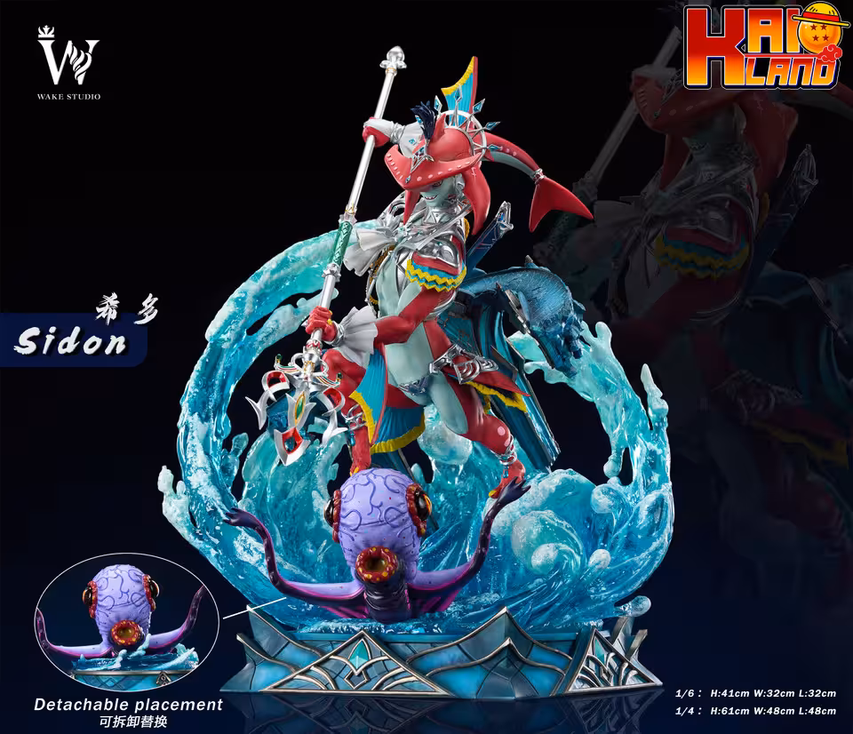 The Legend of Zelda Wake Studio Sidon Resin Statue