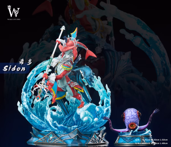 The Legend of Zelda Wake Studio Sidon Resin Statue 3