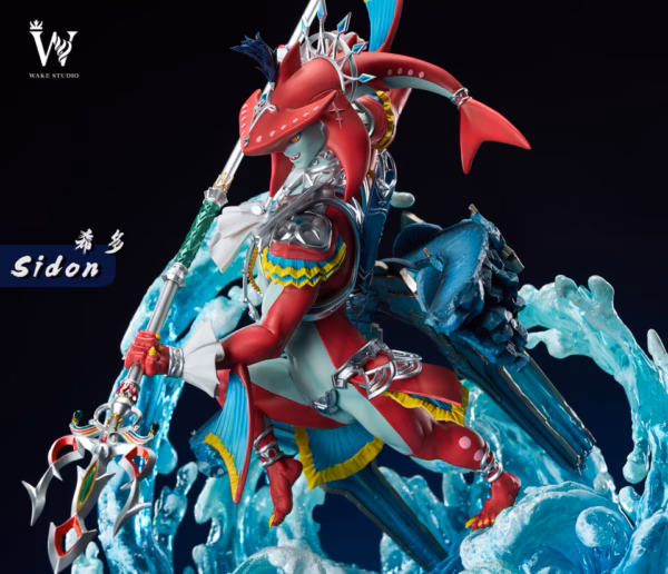 The Legend of Zelda Wake Studio Sidon Resin Statue 4