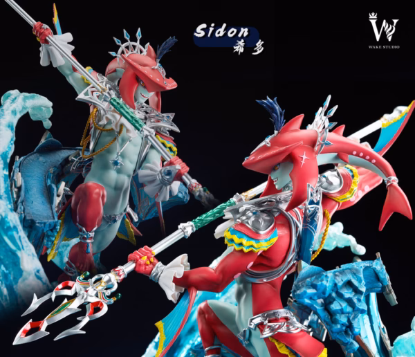 The Legend of Zelda Wake Studio Sidon Resin Statue 6