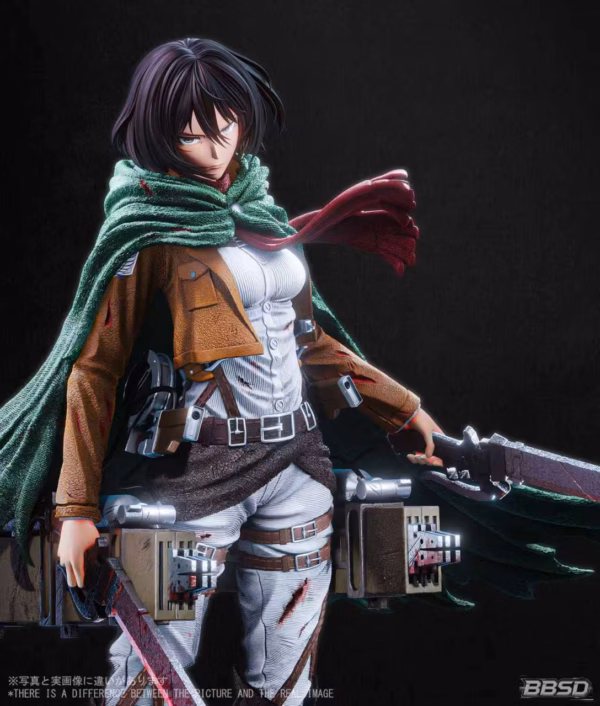 Attack On Titan BBSD Studio Mikasa Ackerman Resin Statue 3