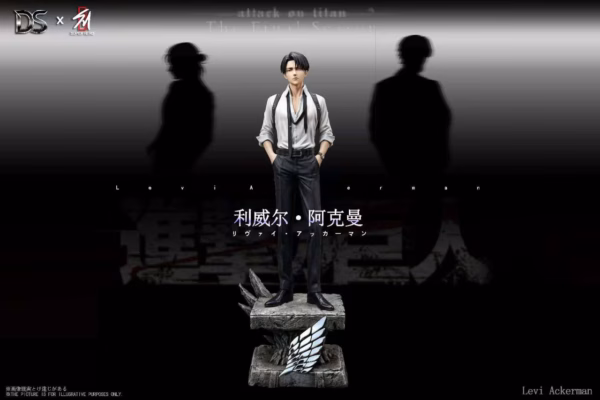 Attack On Titan DS Studio x Super Hero Studio Levi Ackerman Resin Statue 3