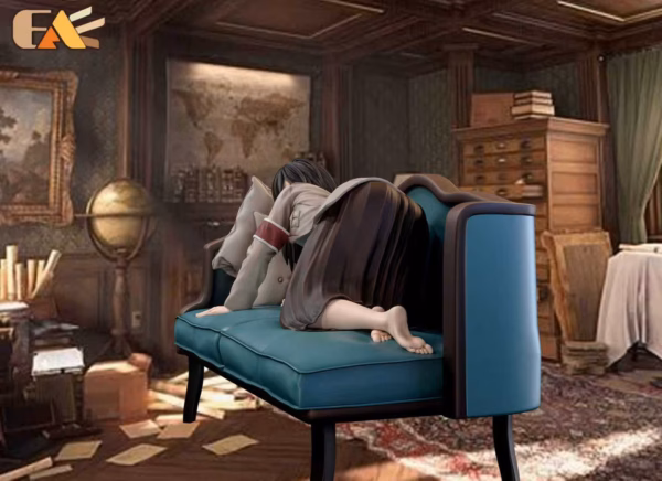 Attack On Titan EA Studio Pieck Finger Resin Statue 2