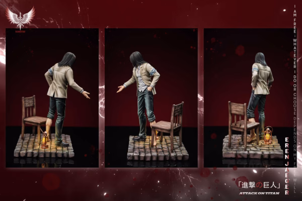 Attack On Titan Saoirse Studio Eren Jaeger Resin Statue 3