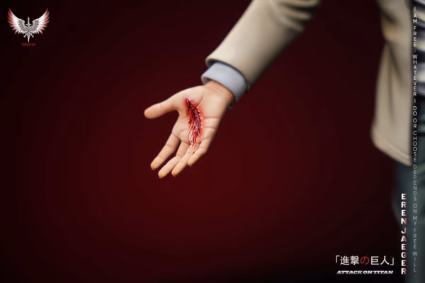 Attack On Titan Saoirse Studio Eren Jaeger Resin Statue 5