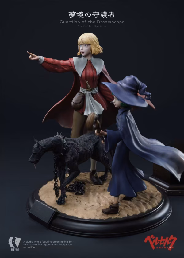 Berserk BIHS Studio Schierke X Black Dog Guts X Farnese X Casca Dream Corridor Vol 2 Resin Statue 6