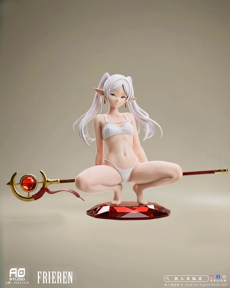 Beyond Journeys End Frieren AO Studio Frieren Resin Statue