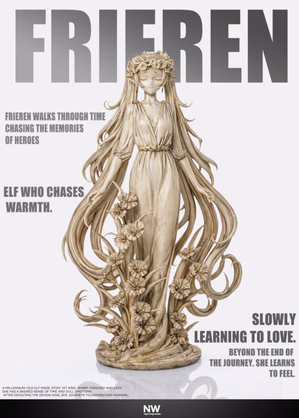 Beyond Journeys End Frieren Night Wing Studio Frieren Resin Statue 4