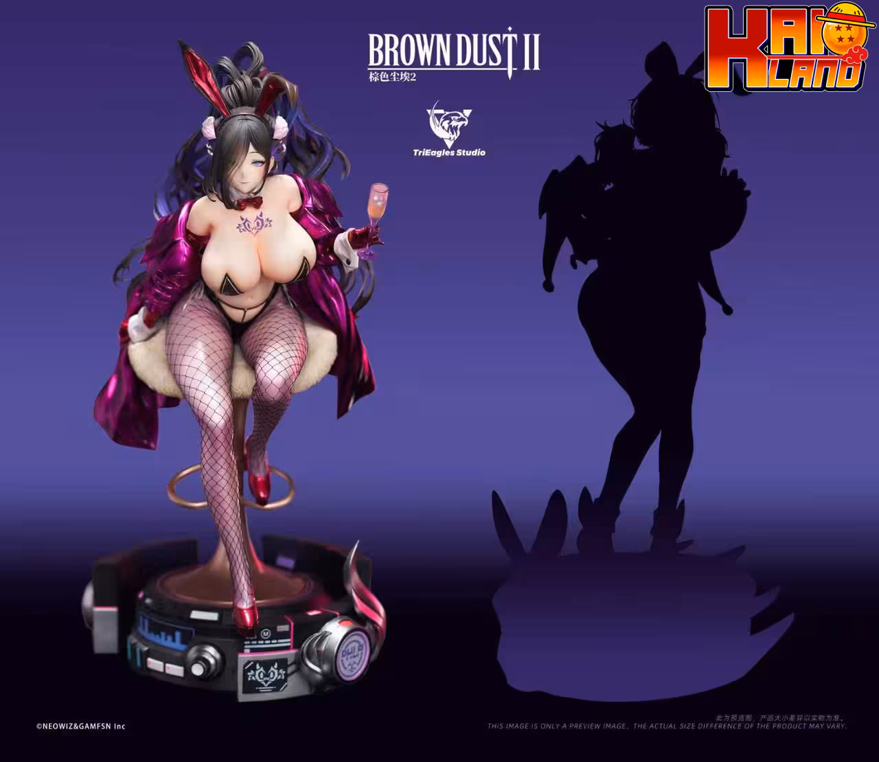 BrownDust II TriEagles Studio Eclipse Licensed Resin Statue