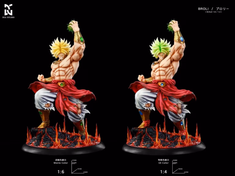 Dragon Ball DLG Studio Broly Resin Statue