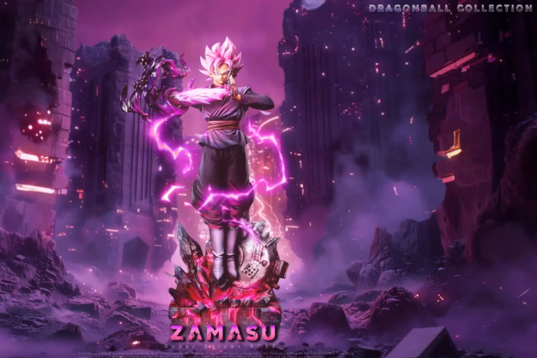 Dragon Ball FXW Studio Super Saiyan Rose Resin Statue