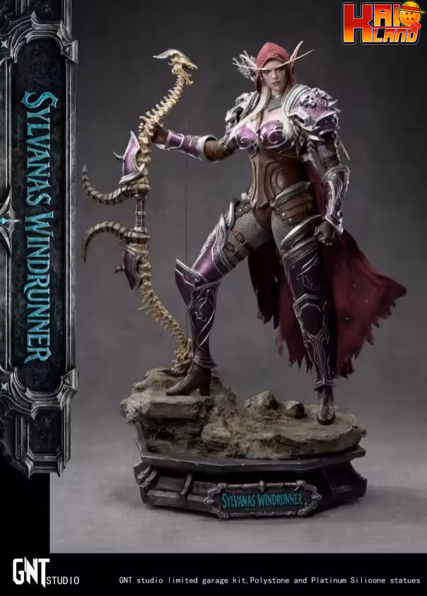 World of Warcraft GNT Studio Sylvanas Windrunner Resin Statue