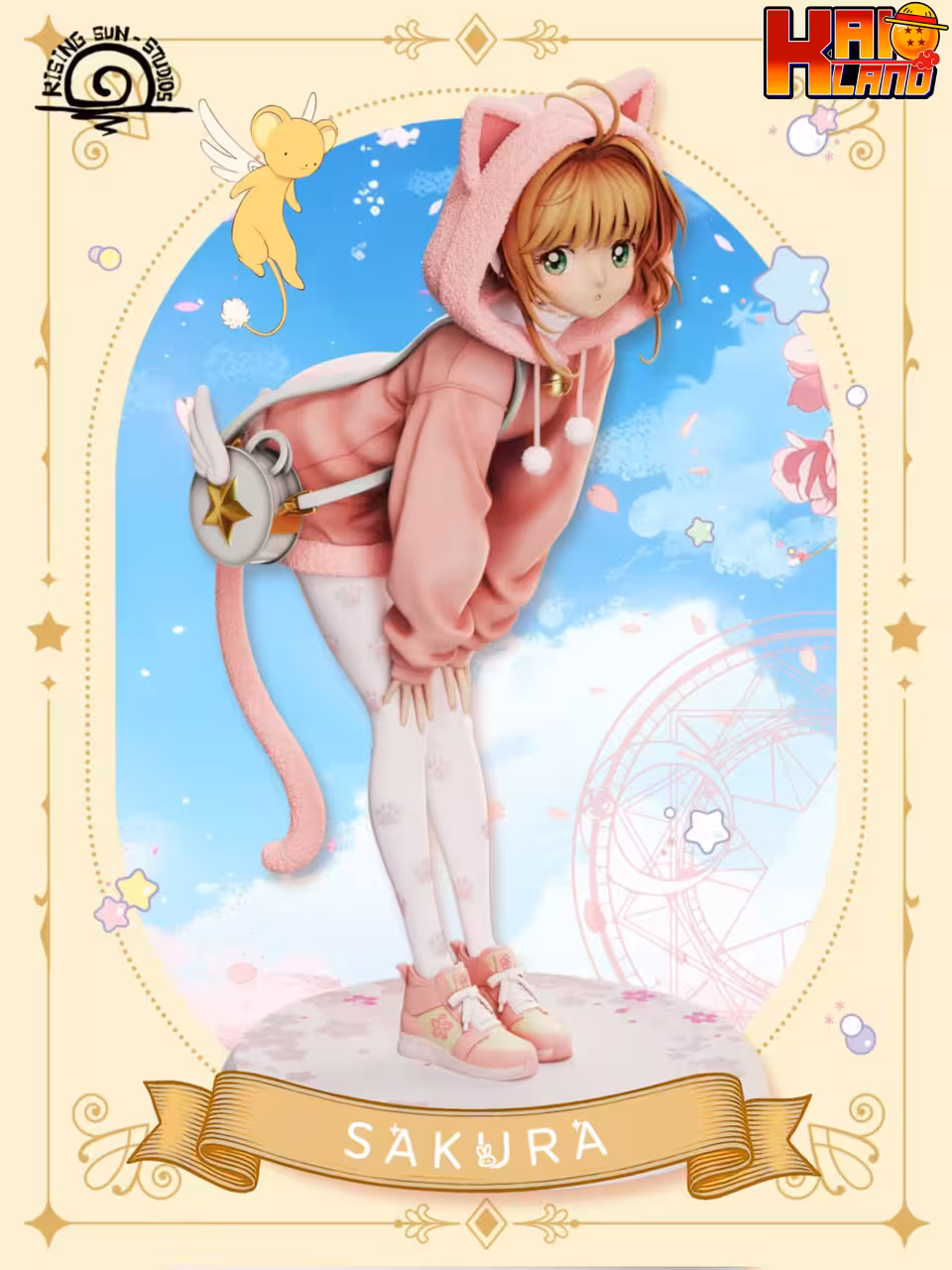 Cardcaptor Sakura RS Studio Cat Girl Sakura Resin Statue