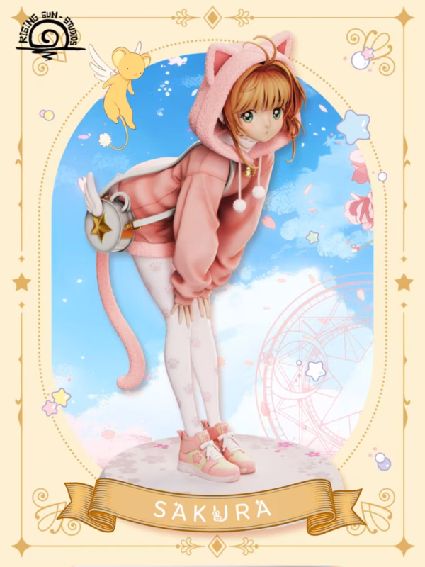 Cardcaptor Sakura RS Studio Cat Girl Sakura Resin Statue 2