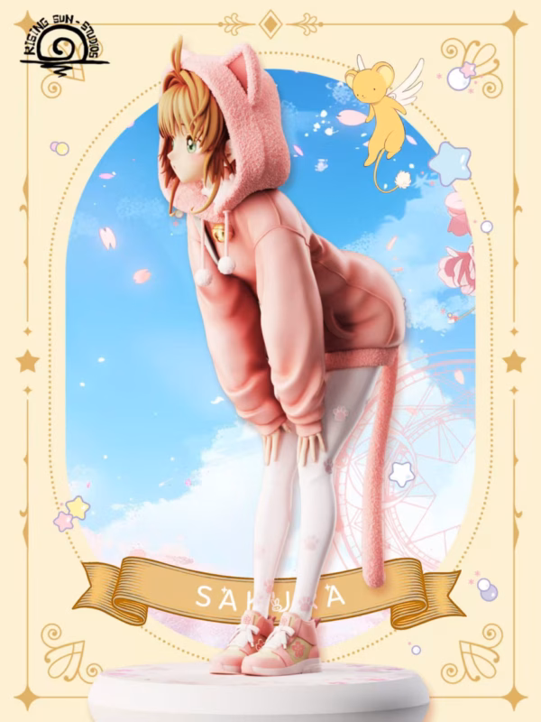 Cardcaptor Sakura RS Studio Cat Girl Sakura Resin Statue 4