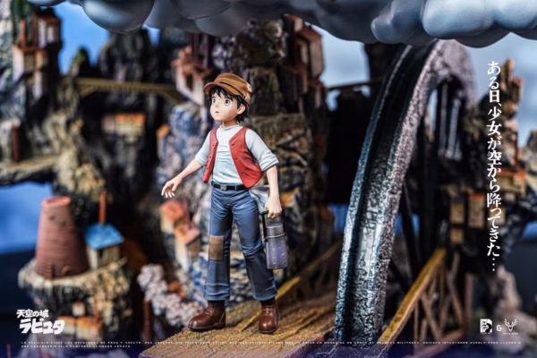 Castle in the Sky Black Ant Studio x White Deer Studio Castle in the Sky Resin Statue 4