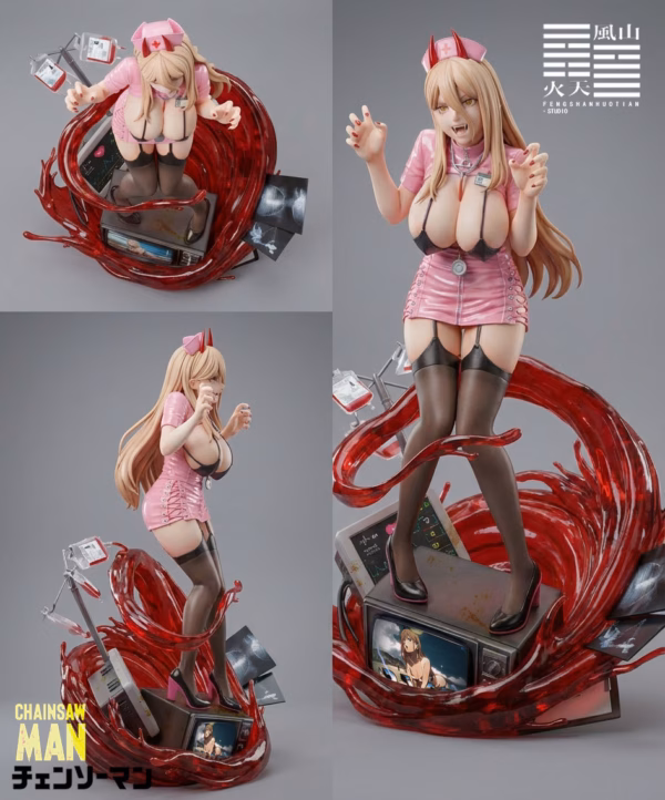 Chainsaw Man Fengshanhuotian Studio Power Resin Statue 4