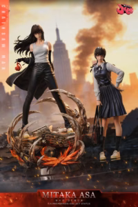 Chainsaw Man Modomodo Studio Mitaka Asa x Yoru Resin Statue