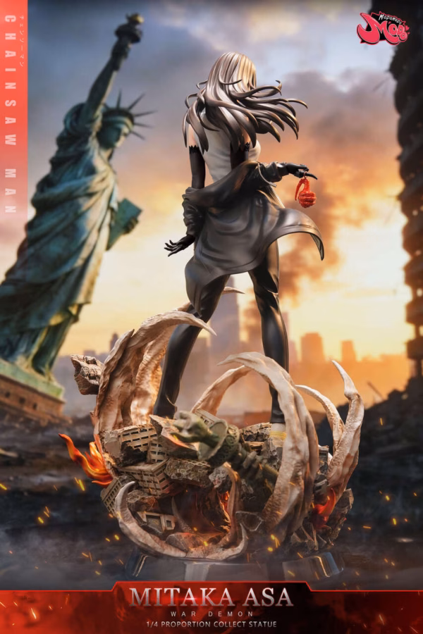 Chainsaw Man Modomodo Studio Mitaka Asa x Yoru Resin Statue 2