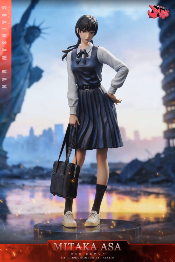 Chainsaw Man Modomodo Studio Mitaka Asa x Yoru Resin Statue 3