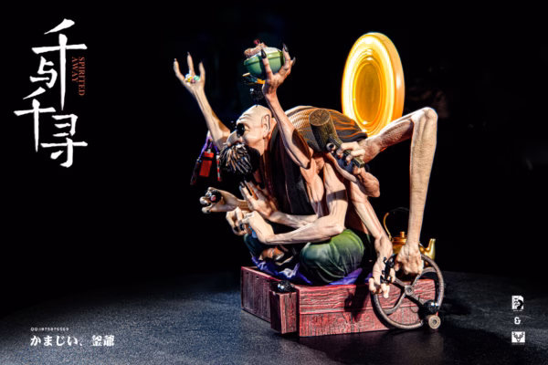 Chihiro no Kamikakushi Black Ant Studio x White Deer Studio Kamaji Resin Statue 4