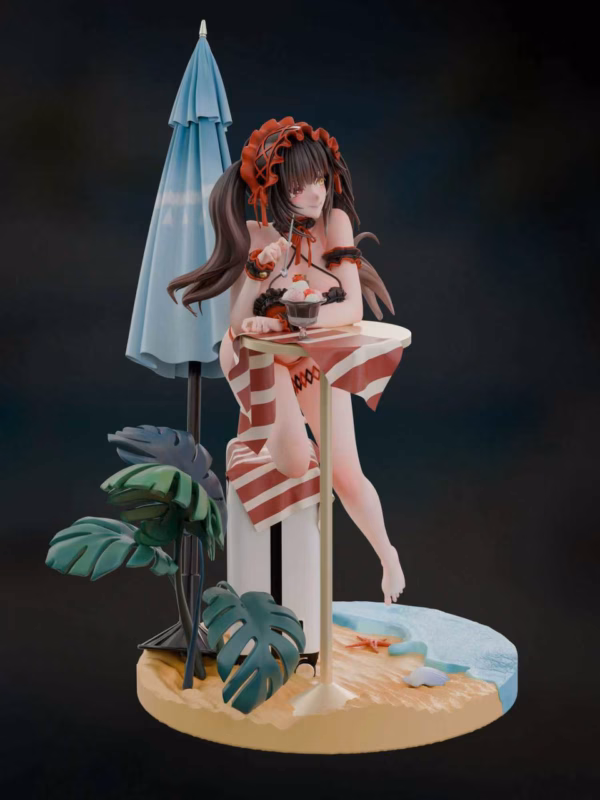 Date a Live YaoMengMeng Studio Tokisaki Kurumi Resin Statue 2