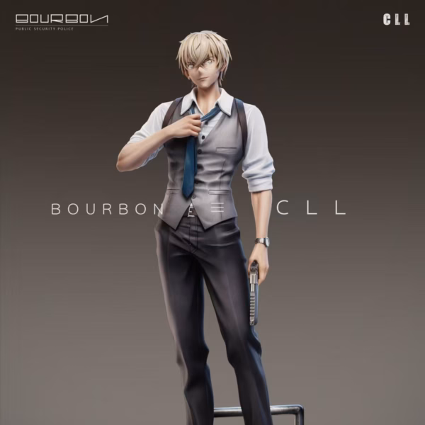 Detective Conan CLL Studio Bourbon Resin Statue 3