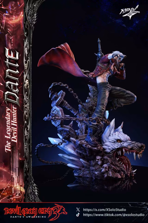 Devil May X SOLO Studio Cry 3 Dante Resin Statue 3