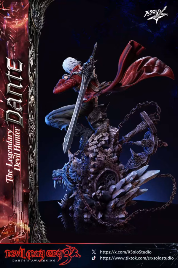 Devil May X SOLO Studio Cry 3 Dante Resin Statue 4
