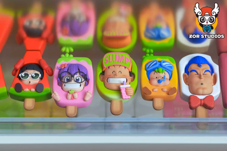 Dr Slump ZOR Studio Arale Ice Cream Resin Statue