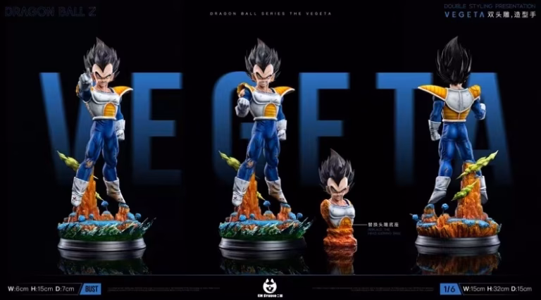 Dragon Ball EH Studio Vegeta Resin Statue