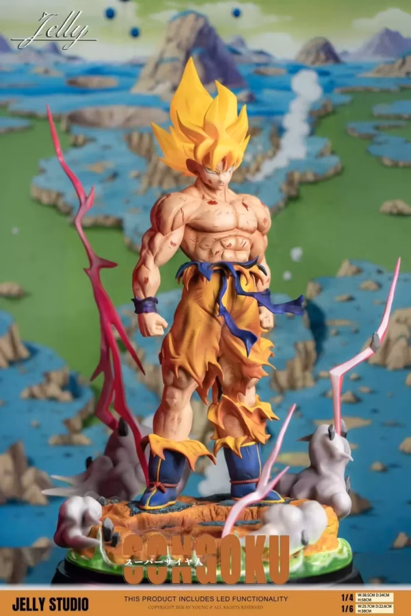 Dragon Ball Jelly Studio Son Goku Resin Statue 1