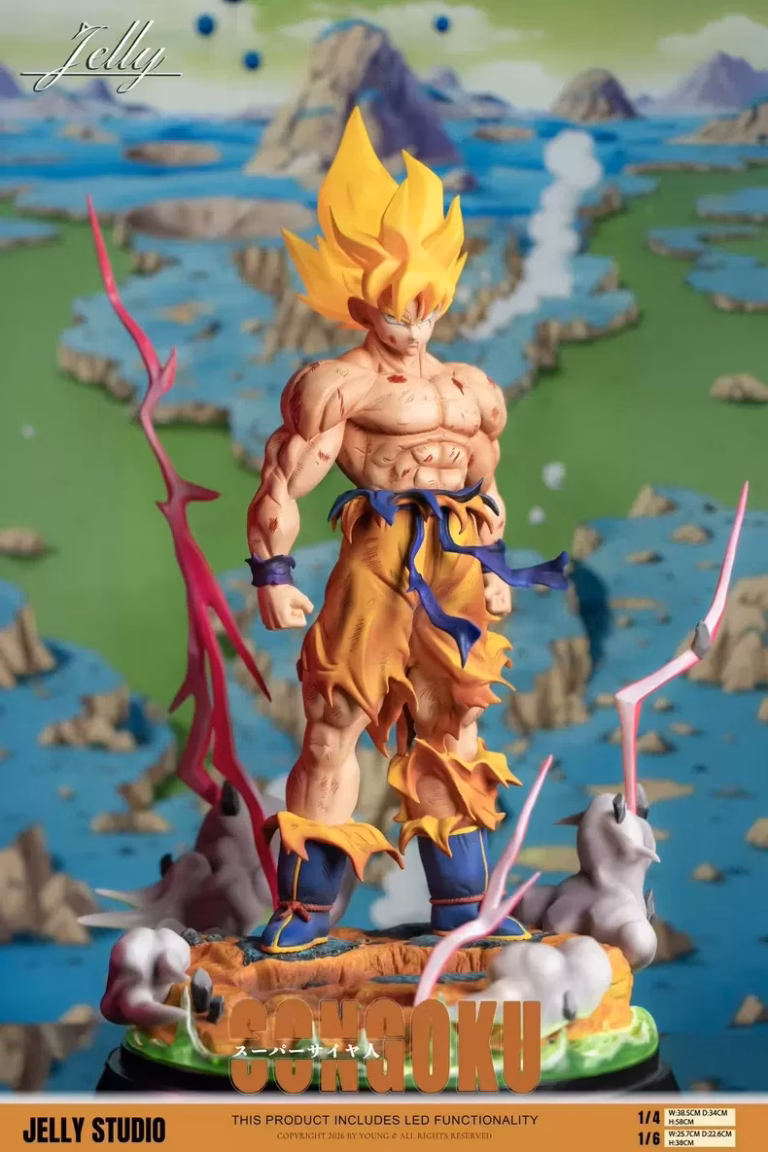 Dragon Ball Jelly Studio Son Goku Resin Statue