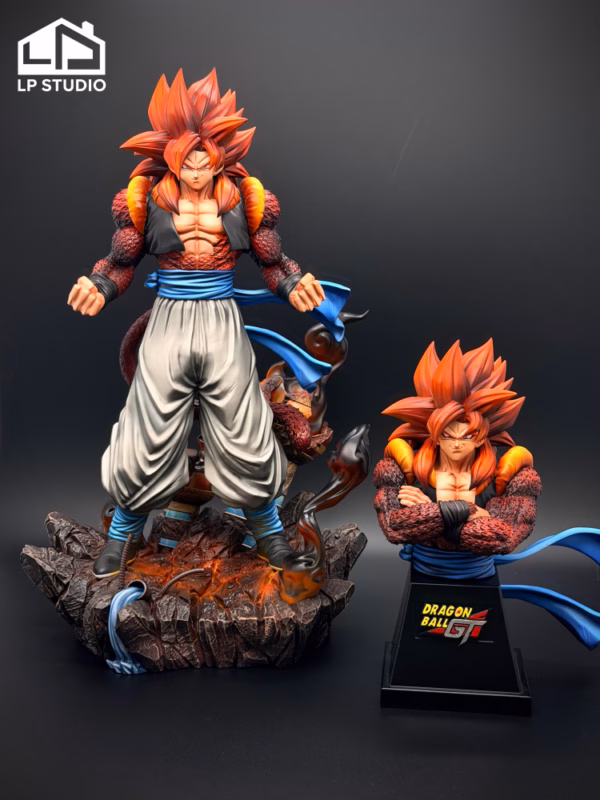 Dragon Ball LP Studio SSJ4 Gogeta Resin Statue 1