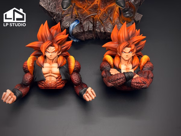 Dragon Ball LP Studio SSJ4 Gogeta Resin Statue 4