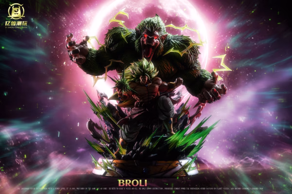 Dragon Ball Yi Shou Studio Broly x Ozaru Resin Statue 8