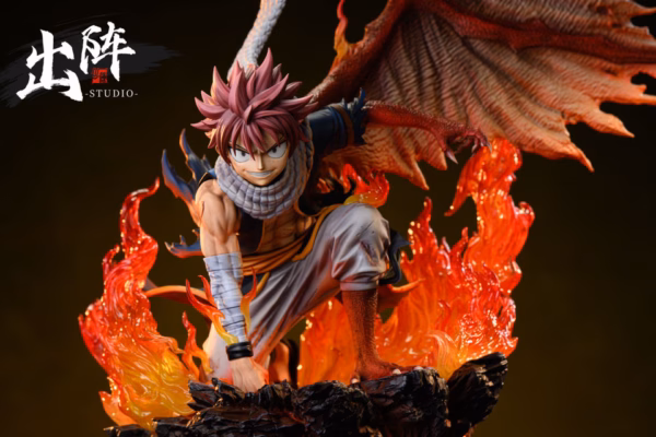 Fairy Tail ChuZhen Studio Natsu Dragneel Resin Statue 4
